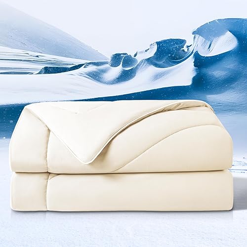 Miniatura 9 de Mantas refrescantes para personas que duermen con calor  Manta de verano delgada, ligera, transpirable, suave, de doble cara con bolsa para viajes,