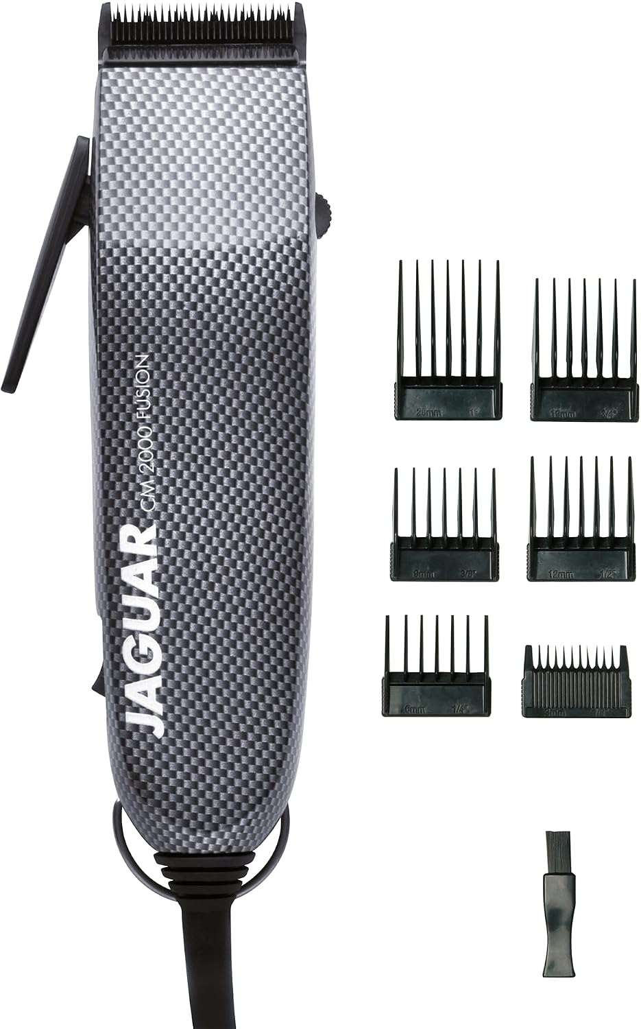 JAGUAR CM 2000 Fusion Hair Clipper | Professional hair clipper for mains operation with comb set and quick assembly system | From the professional to you