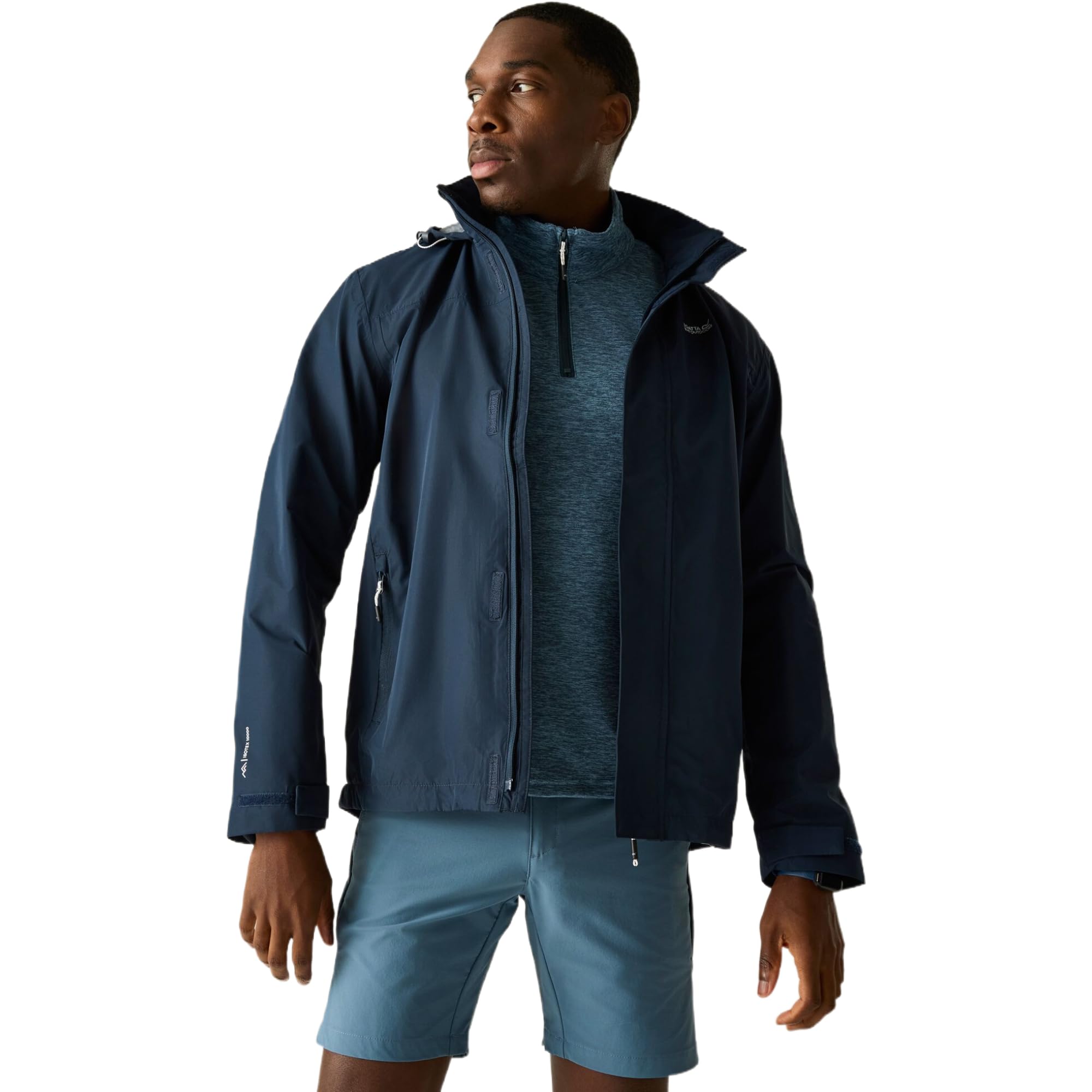 Regatta Men's Matt Ii Waterproof Isotex Jacket - Navy Blue - XS
