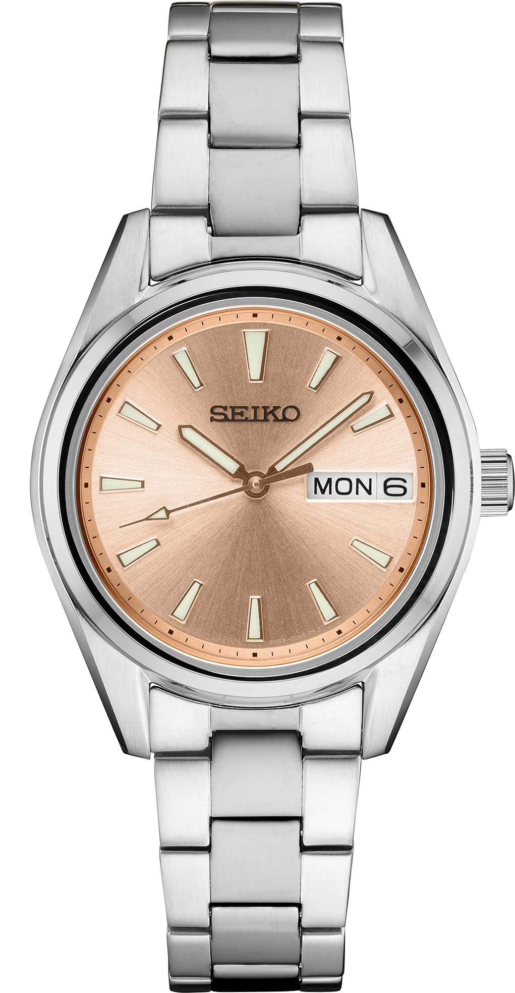 SEIKOLadies Essential SS Peach DIAL