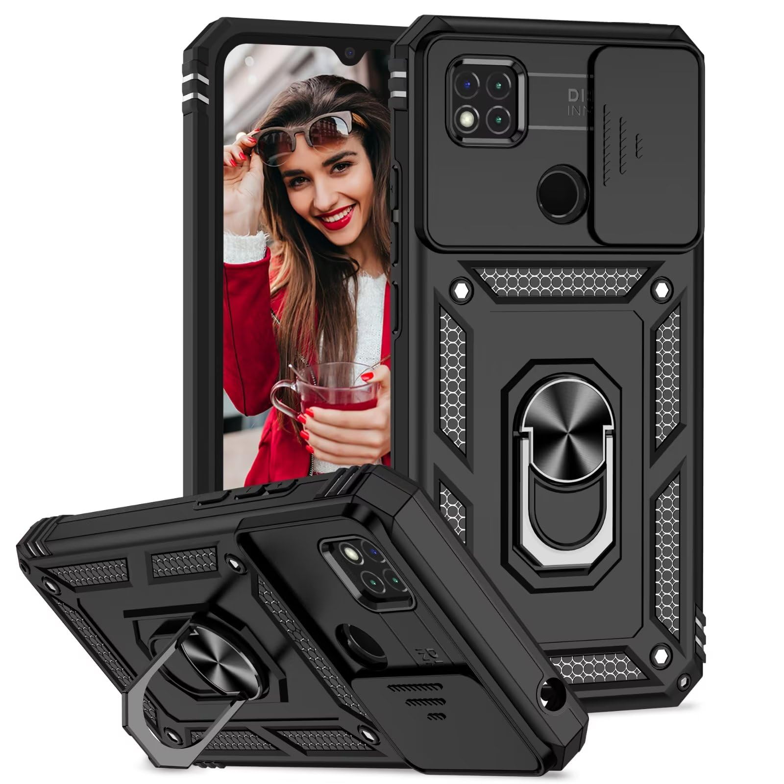 Custodia Per Telefono Con Vibrazione In Pelle Con Fibbia Di Lusso Per