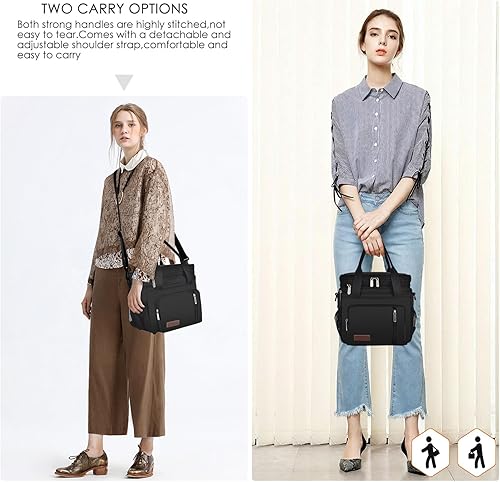 Miniatura 3 de MIYCOO - Lonchera para hombres y mujeres adultos con doble cubierta, a prueba de fugas, con aislamiento, suave, grande, hielera para el trabajo