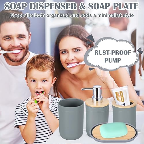 Vista 76 de iMucci Accesorios de baño, juego de baño negro con cortina de ducha y alfombra, cortina de ducha impermeable con alfombra ultra absorbente, juego