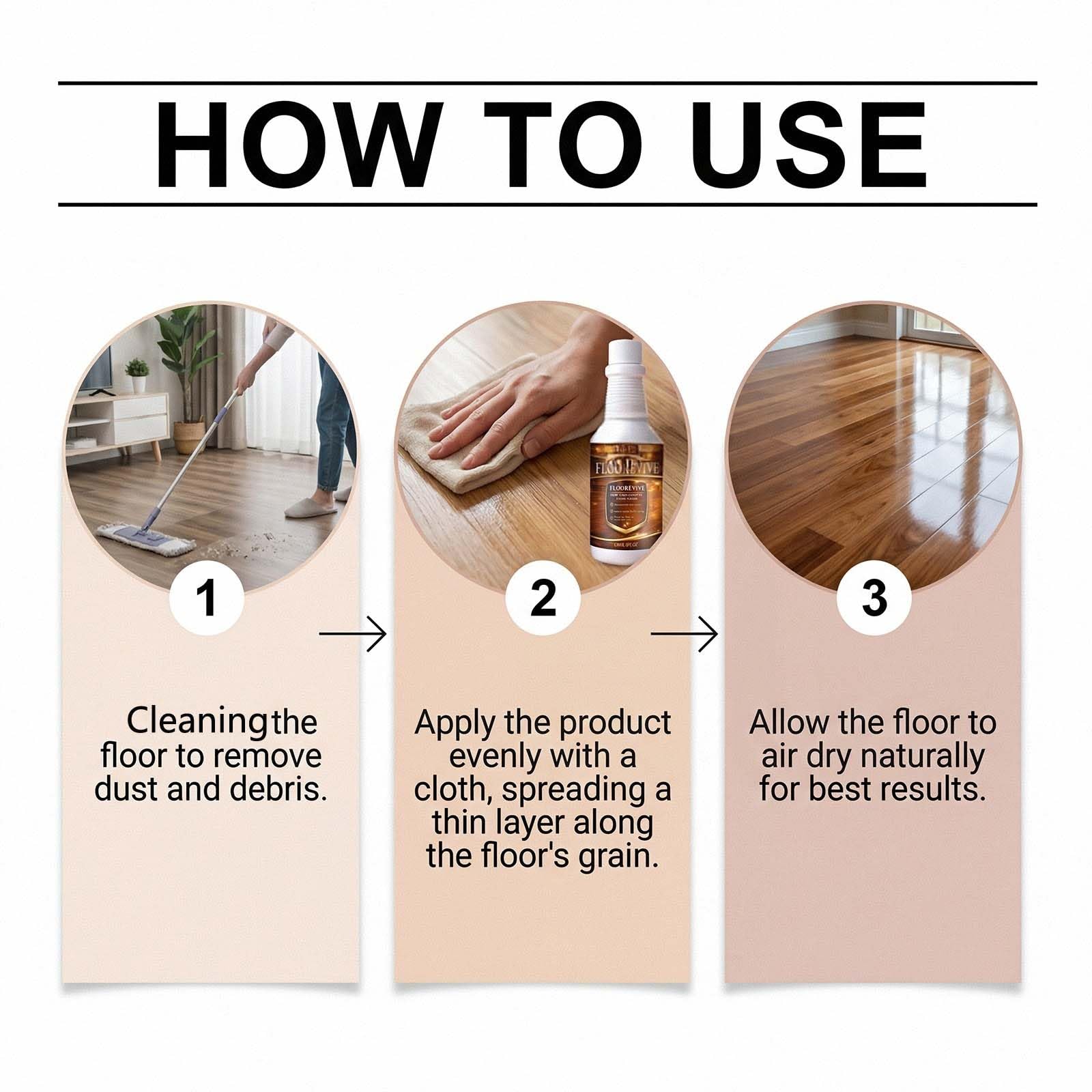 Restaura Shine & Cover Fine Scratches Floor Polish, Quick Shine Floor Cleaner Polish, Wood Fl/oor Natural Care And Repair Agent,High-Solids Flo/or Restorer para la eliminación de pequeños arañazos (5