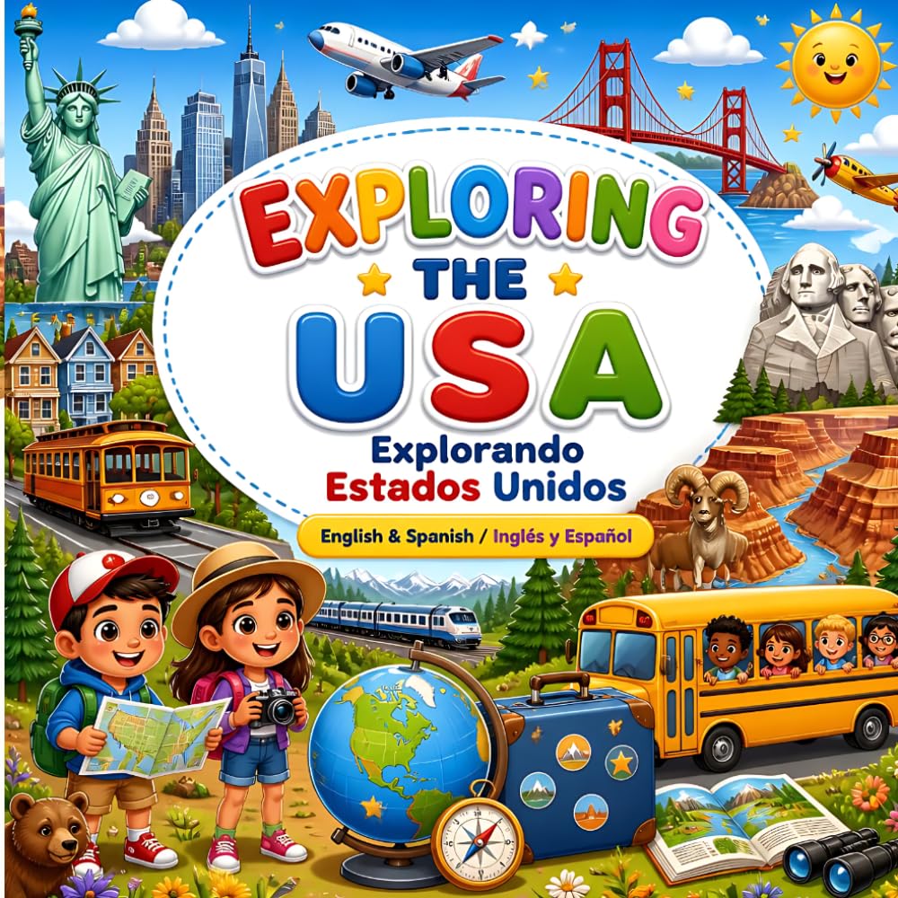EXPLORING THE USA Explorando Estados Unidos: English & Spanish / Inglés y Español