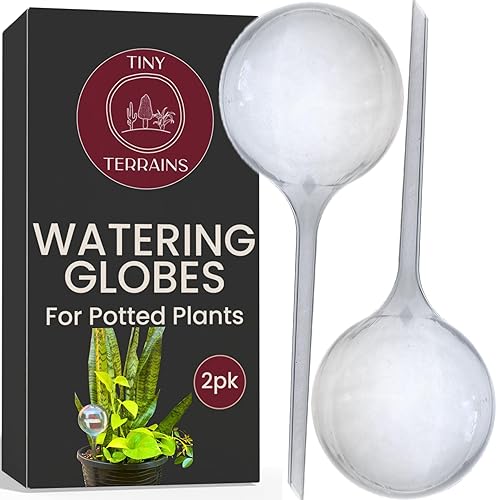 Water Globes for Watering Plants Automatically - Shatterproof & Weatherproof