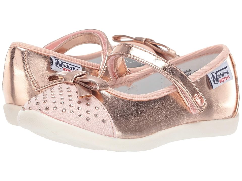 

Naturino Express Silvana (Toddler/Little Kid) (Rose Gold 1) Girls Shoes, Orange