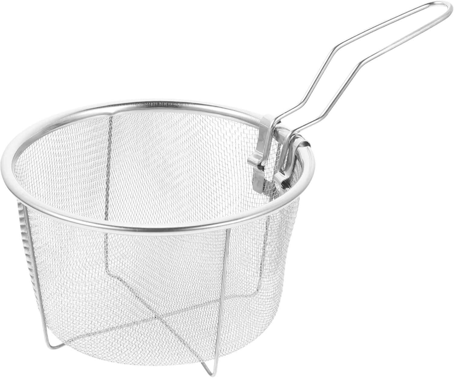 Hemoton Fried Basket Wire Fry Basket Fryer Basket French