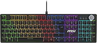 MSI Forge GK320 - Kabelgebunden Gaming-Tastatur DE Schwarz