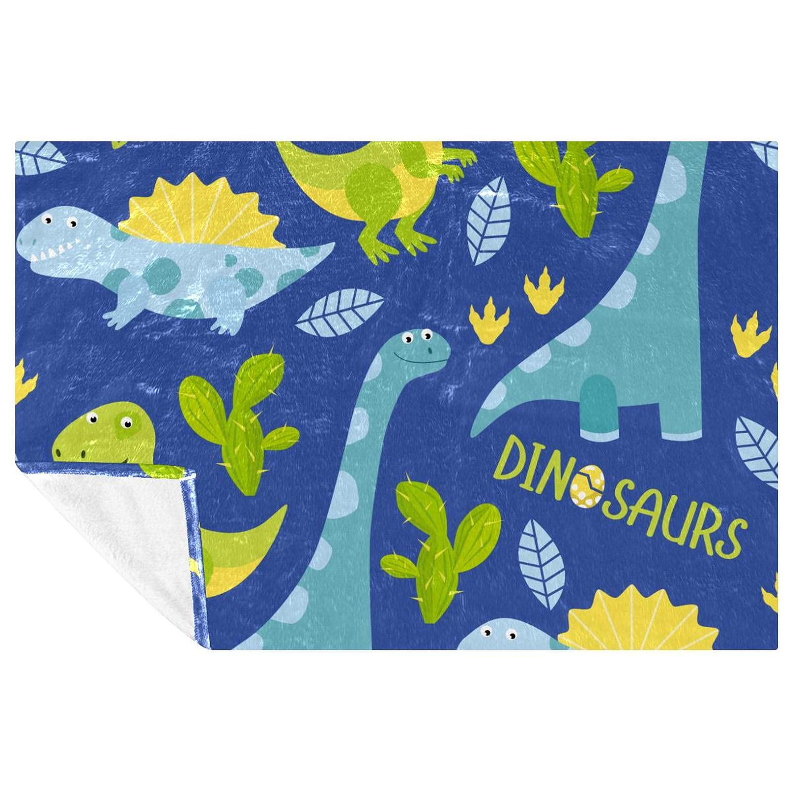 Couverture cactus et œufs pour pique-nique et camping | Plaid de canapé doux 150x100 cm