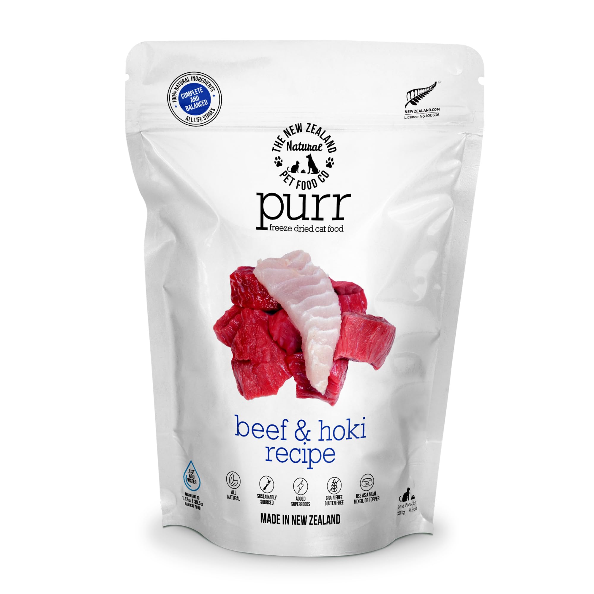 Amazon.com: The New Zealand Natural Pet Food Co. Purr Beef and