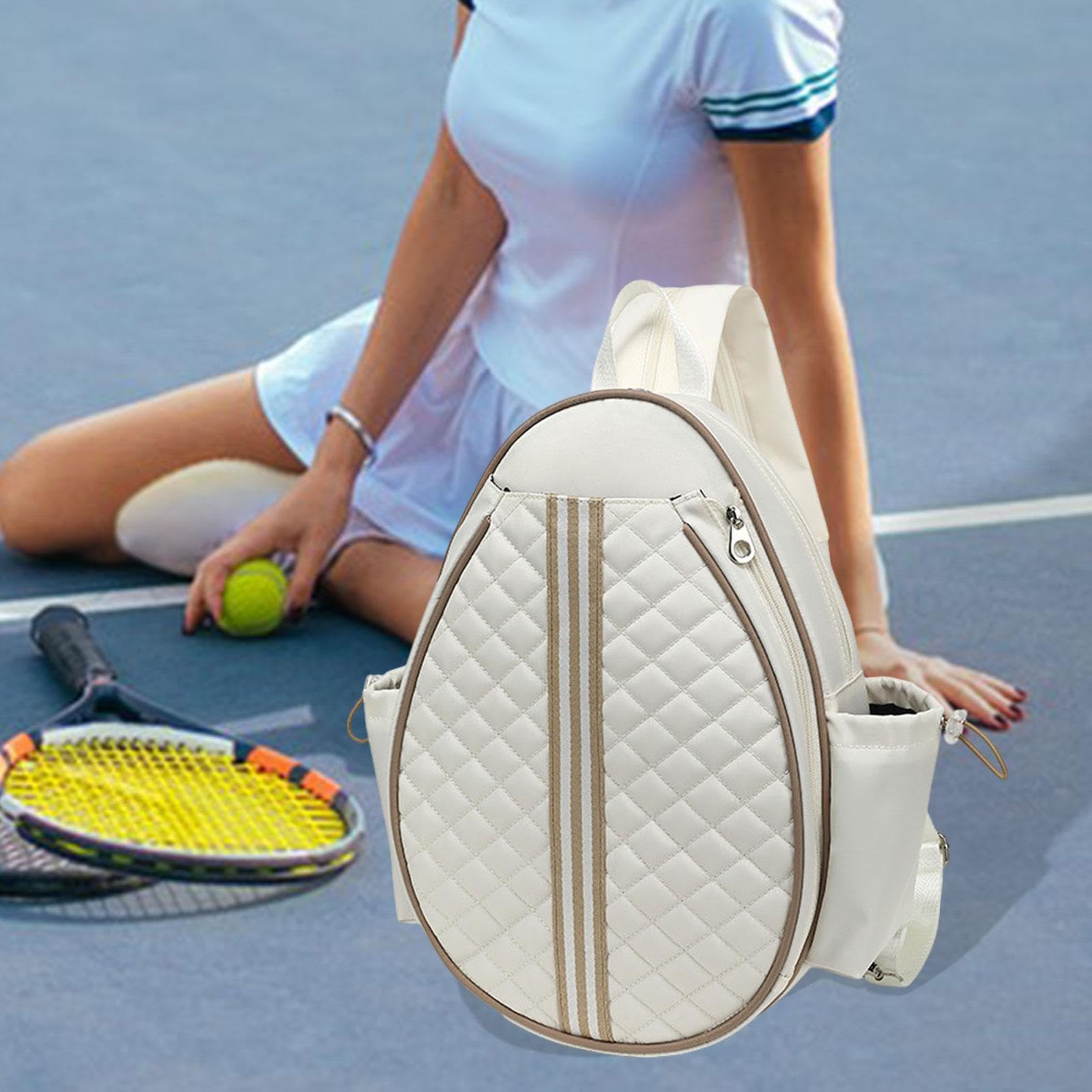 Mochila para Raquetas de Tenis con Correa Ajustable, Bolsa para Raquetas, Bolso de Mano para Tenis, Funda Impermeable para Raquetas, Bolsa