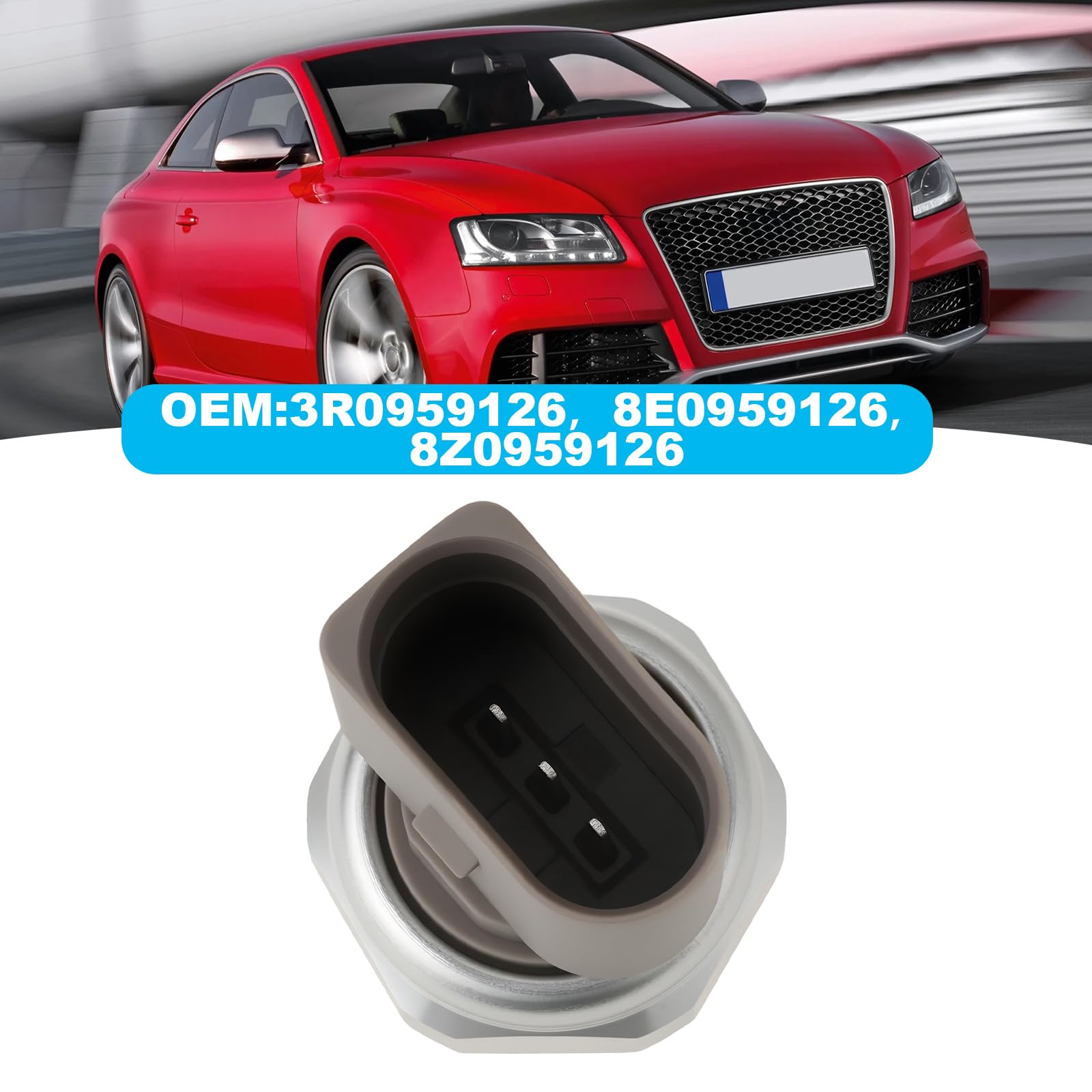 SG Store Capteur de Pression de Voiture 3R0959126 8E0959126 Compatible avec Audi A2 8Z A4 B6 B7