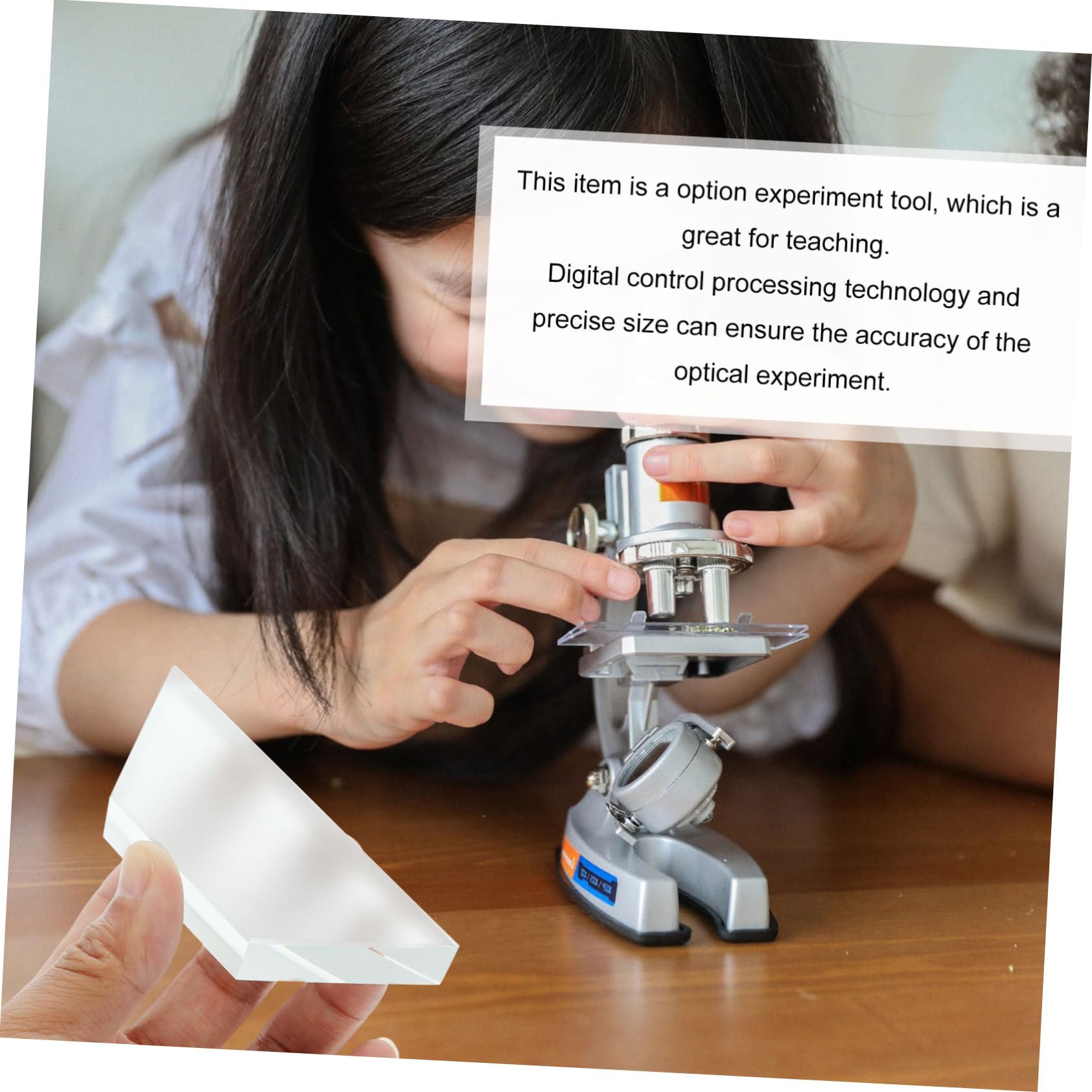 KICHOUSE Lenses Spherical Optical Convex Lens Optical Physics Teaching Glass