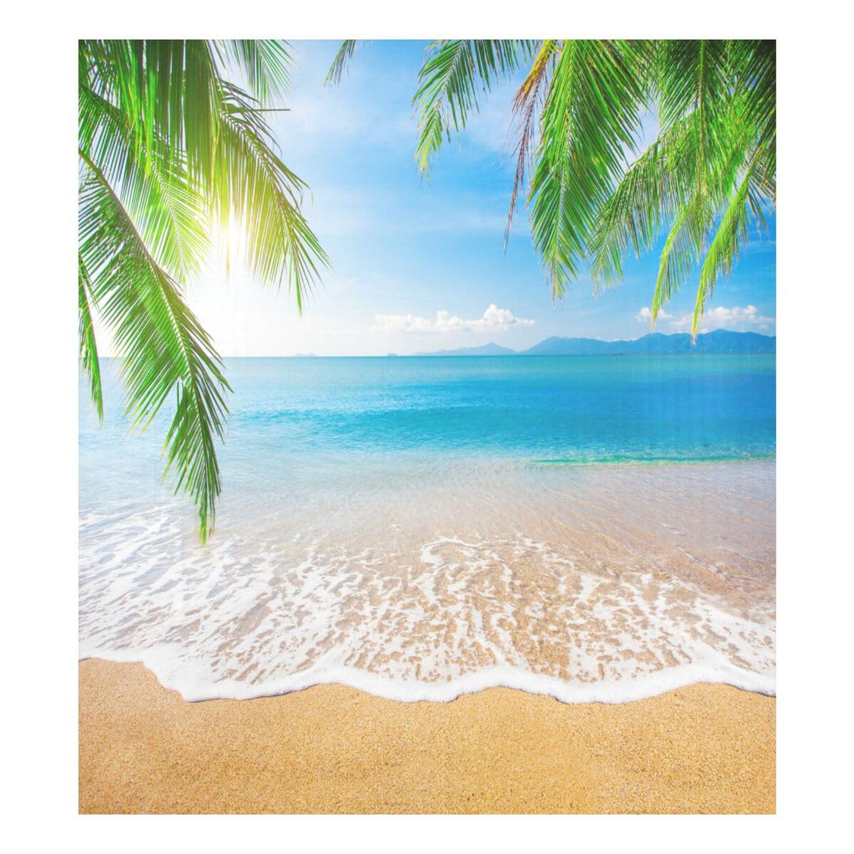 ALAZA Starfish Beach Design Magnet Cover 23x26 Inches - Decorative PVC Cover For Dishwasher, Fridge, Washing Machine