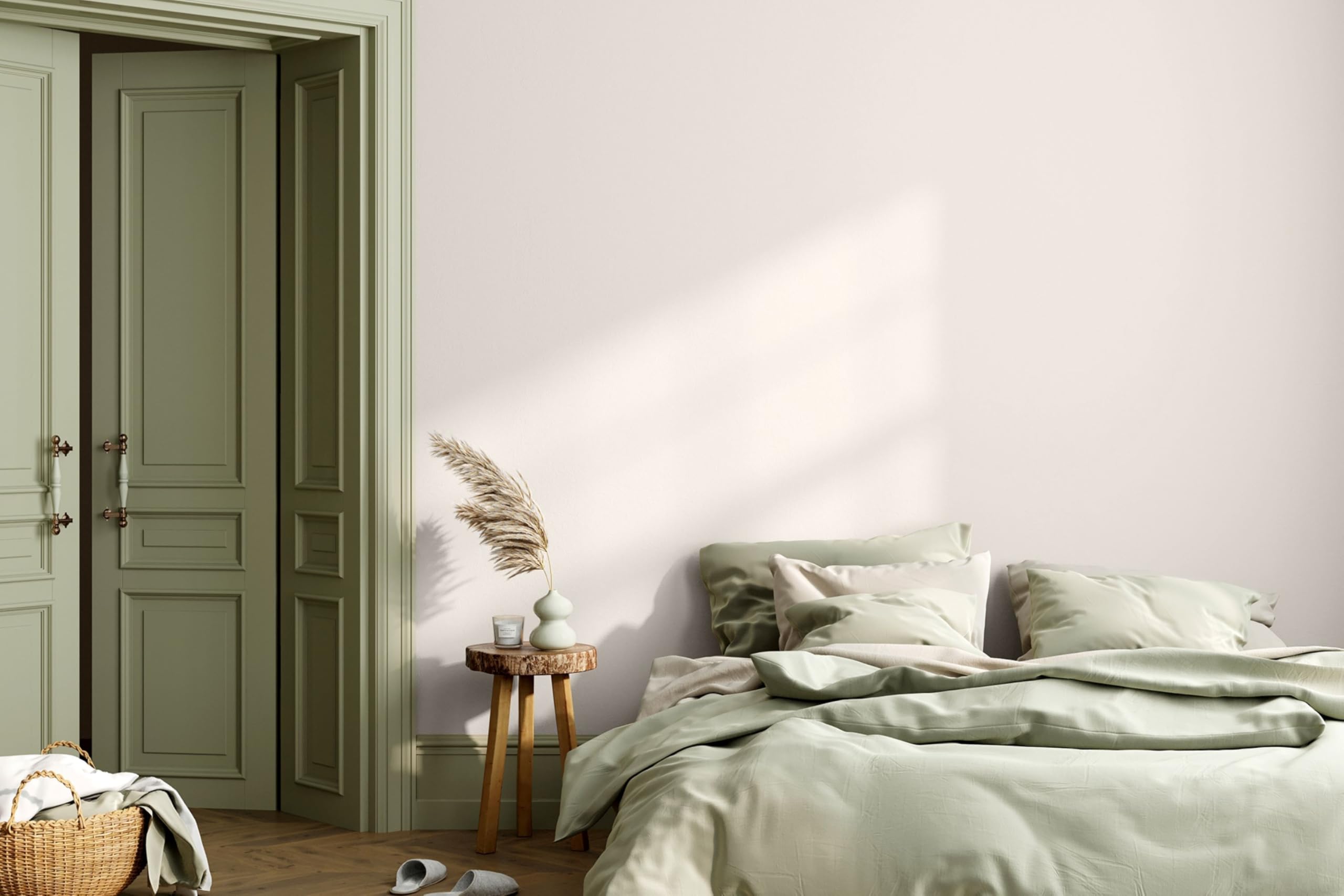 Caleo Color Pintura de pared ecológica para salón y demás – Alta cobertura, sin goteo, inodora (blanco antiguo, 10 litros)