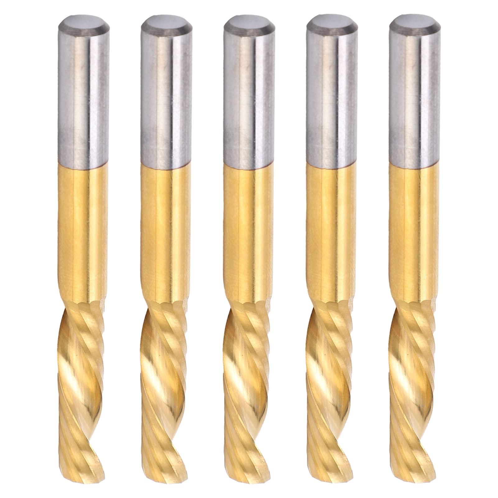 BROCA ESPIRAL DE ACERO DE ALTA VELOCIDAD PARA CORTE SUAVE DE ALUMINIO Y COBRE 6X25X60MM