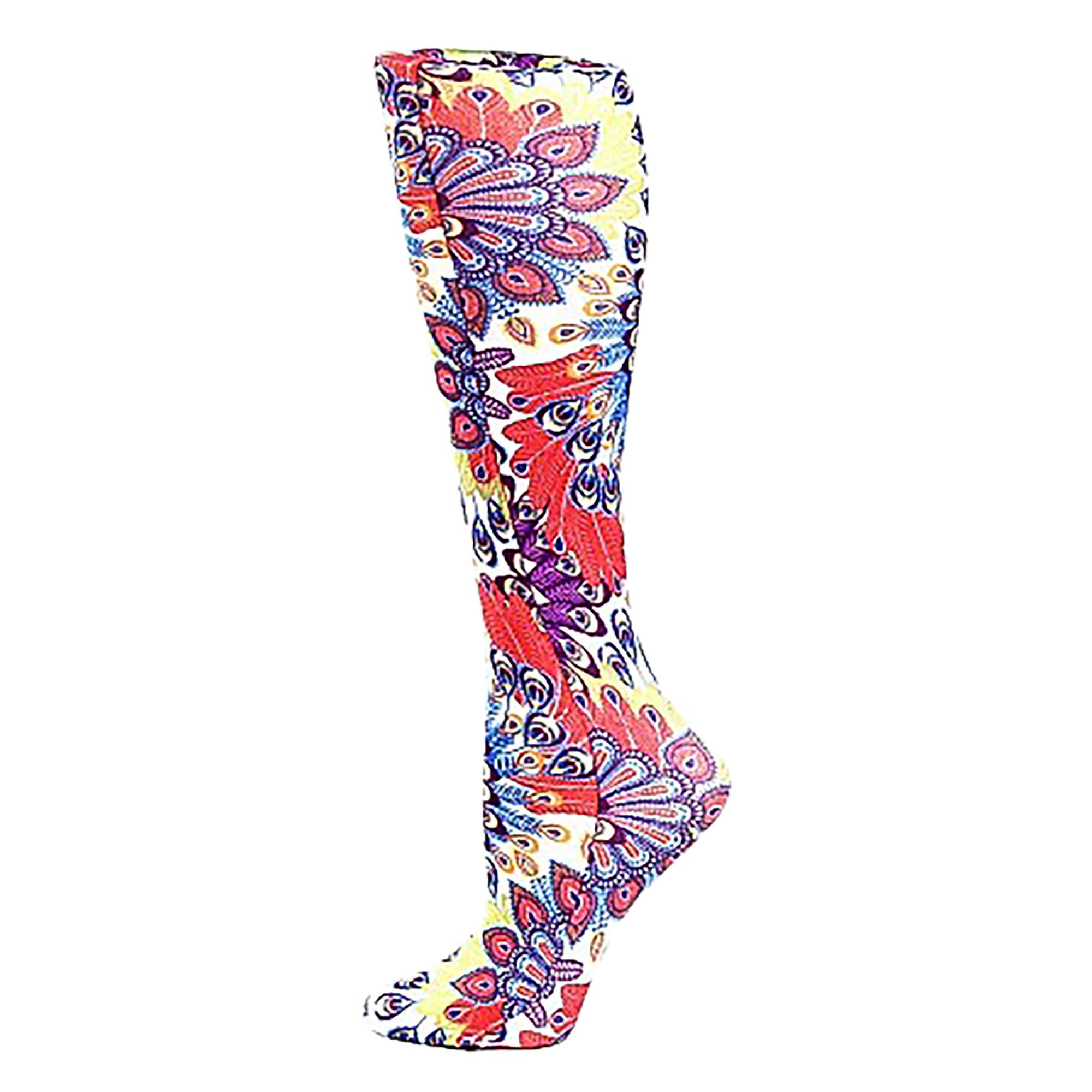 Celeste Stein Therapeutic Graduated Women Compression Socks, Diabetic Socks For Womens, 8-15 mmHg For Regular Calf