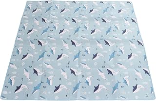 Sonew Highchair Mat - Non-slip Multifunctional Play Mat for Indoor and Outdoor Use, Large and Portable for Babies