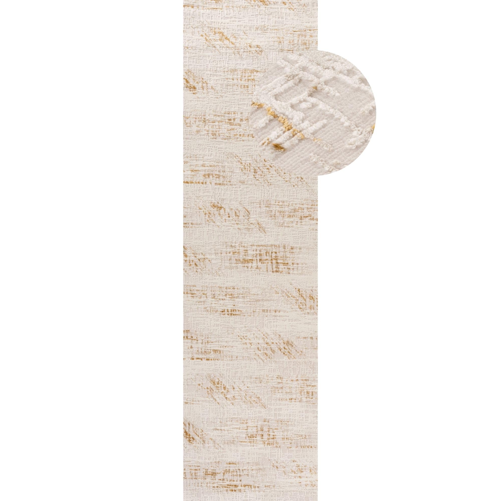 The Rugs Cream/Gold Carmel - Abstract Rug | 6030