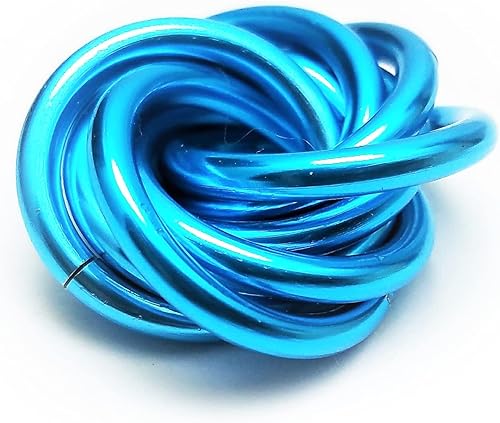 Miniatura 88 de Möbii Fidget Ball (Solid Color): Quiet Mobius ADHD Anxiety Stim Stress Relief Toy Tool for Home Travel Office or Desk (XL(Daydream), Full, Dark Iris)