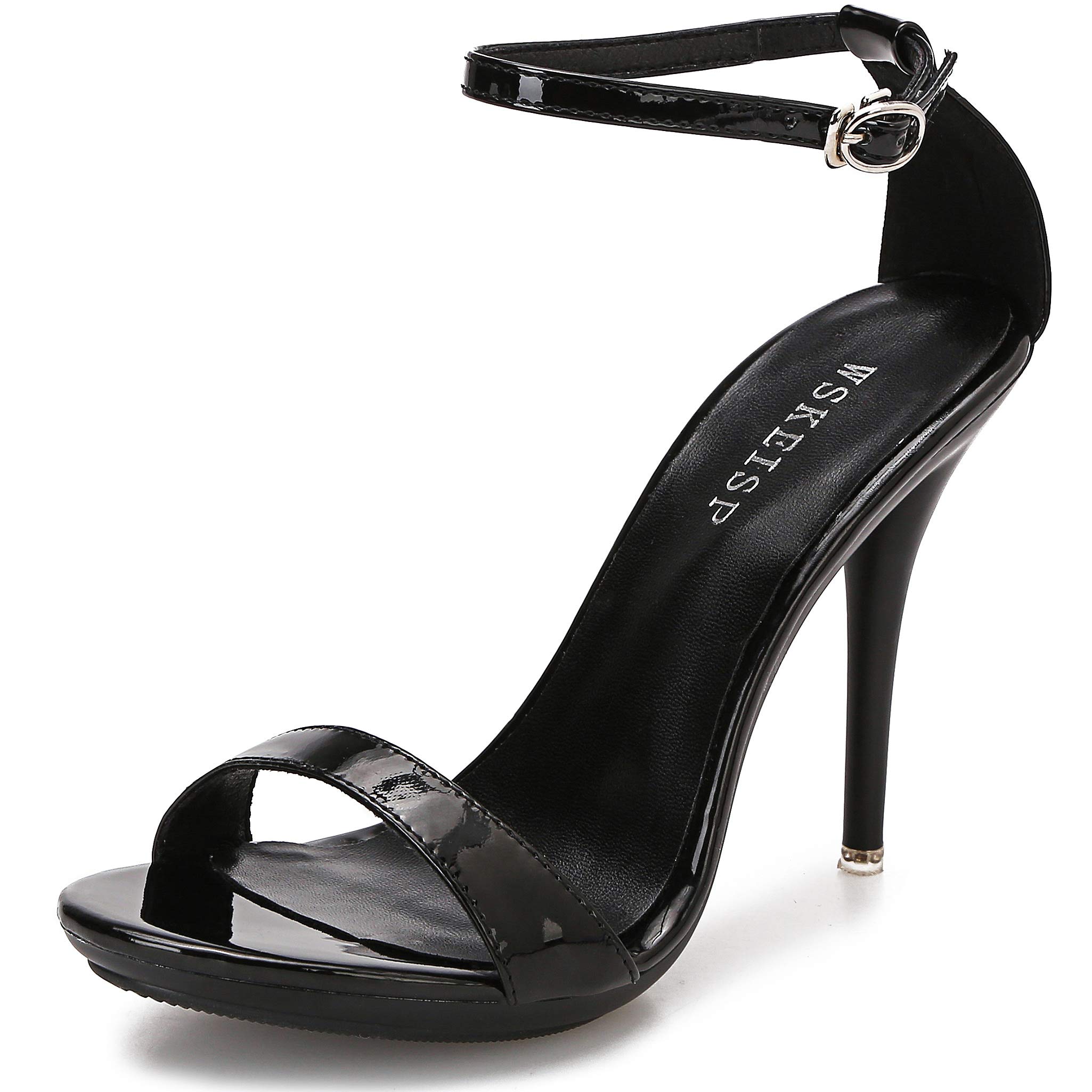 Women's Platform Heels Sandals Open Toe Ankle Strap Elegant Wedding Party Sexy Dress Stiletto Heeled High Heels Pumps