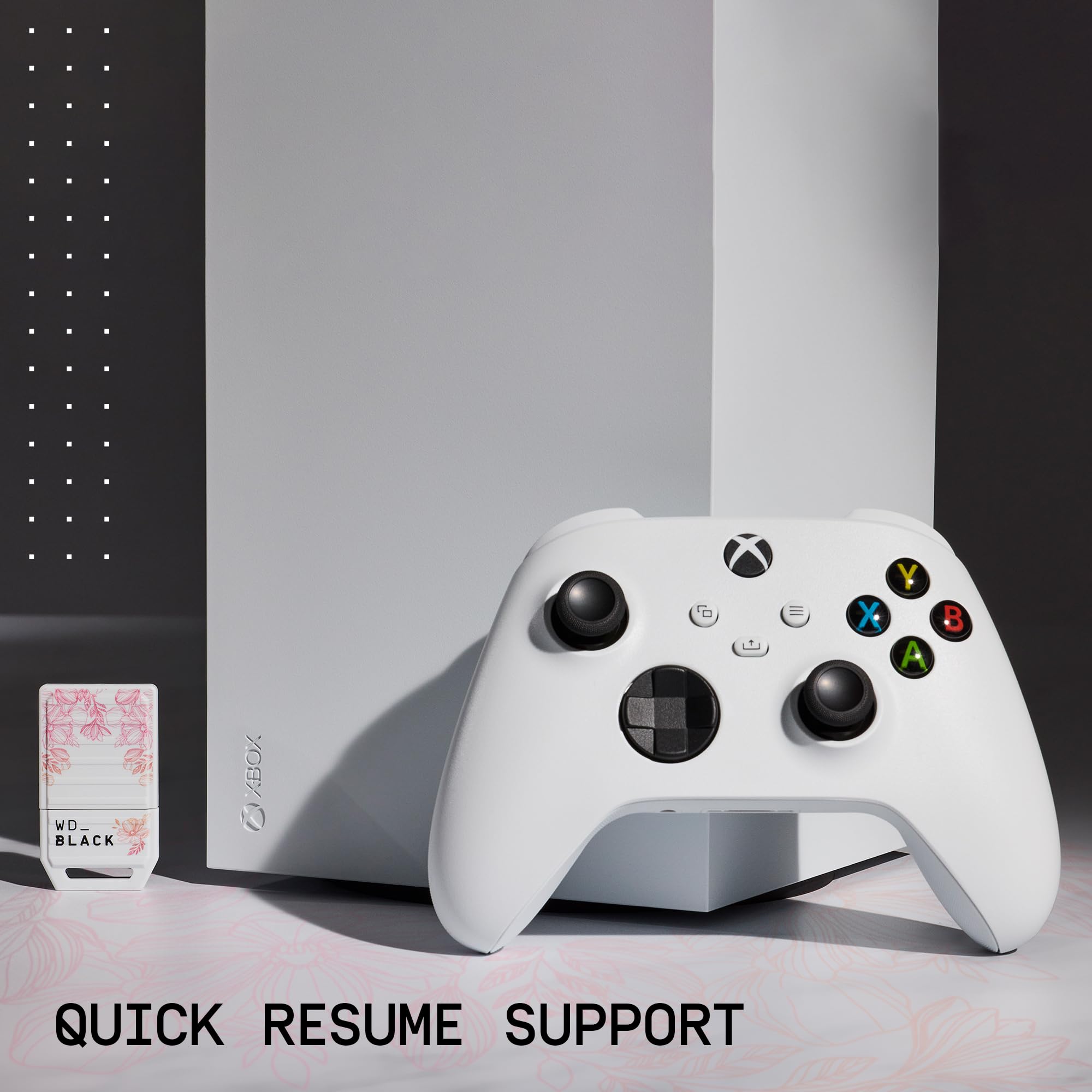 WD_BLACK C50 1 TB Speichererweiterungskarte für Xbox, Floral Fusion