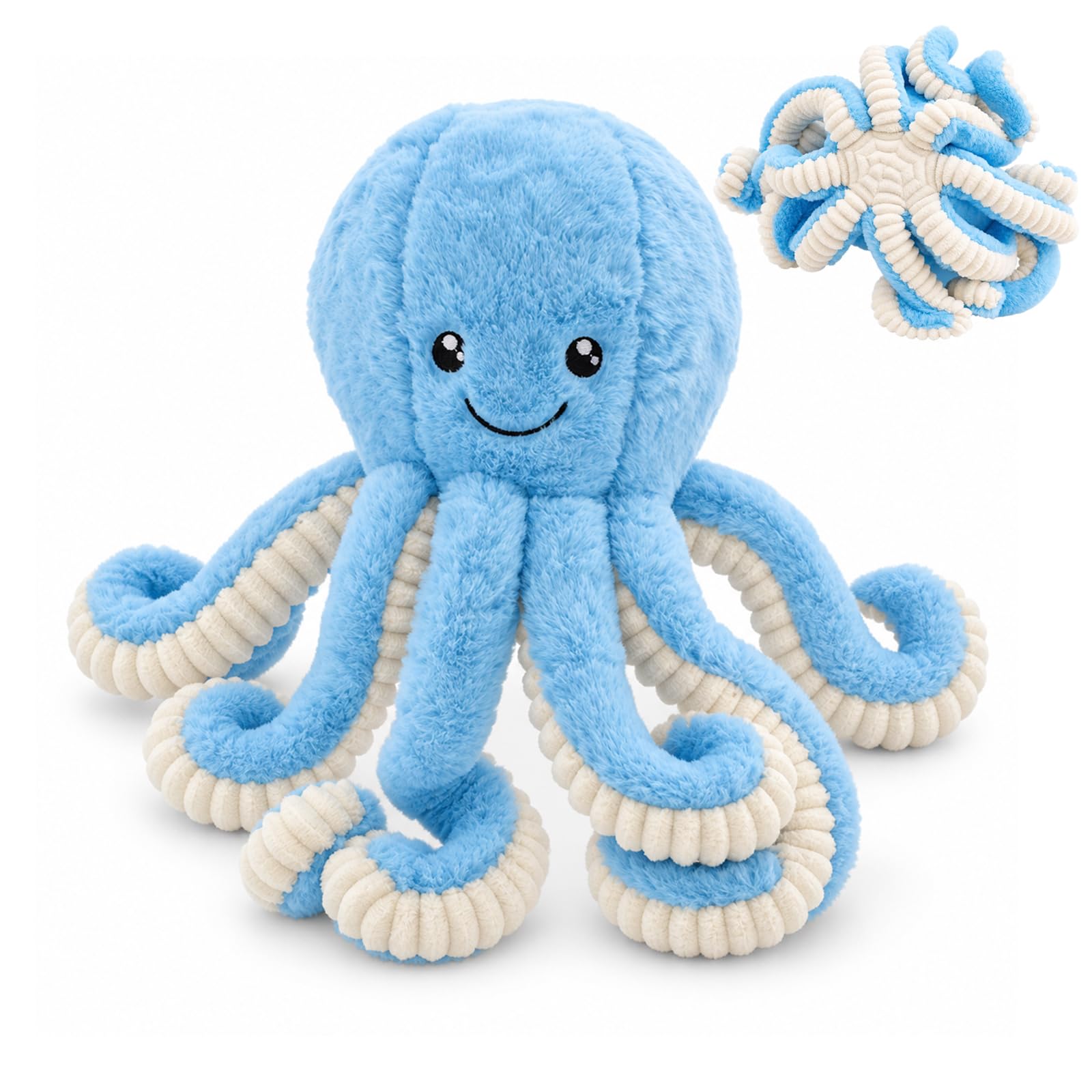 JeyFefv Octopus Plush, 1PCS Soft and Cuddly Octopus Toy for Decor and Gifts