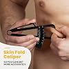 Body Tape Measure and Skinfold Caliper for Body Set - (Pack of 2) - Skin Fold Body Fat Analyzer and BMI Measurement Tool by MEDca