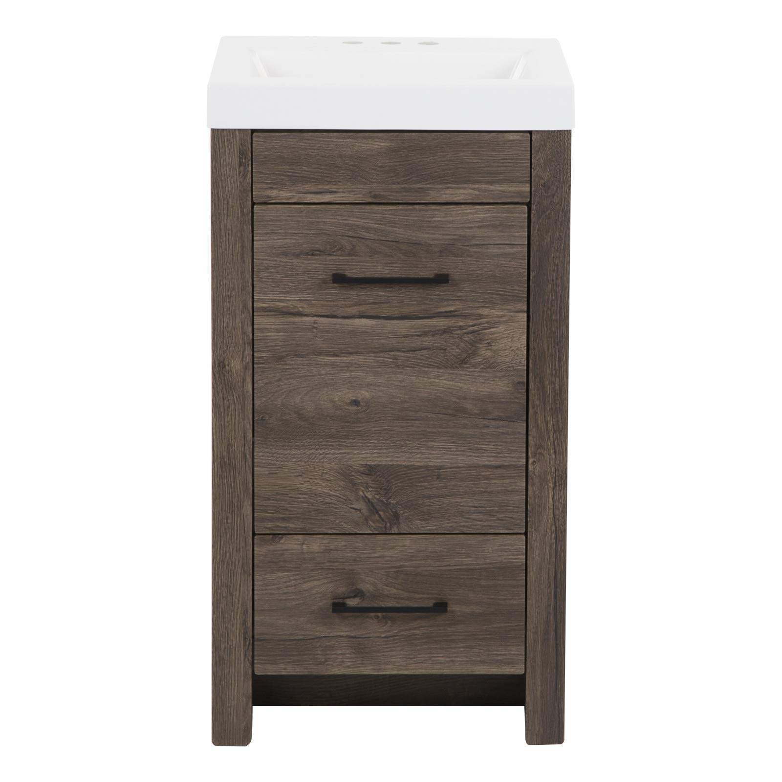 Spring Mill Cabinets Nixie 18 Inch Bathroom Vanity with