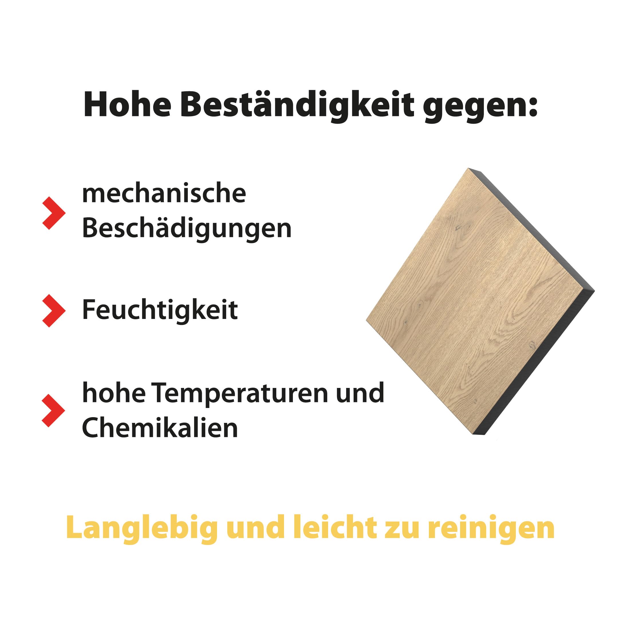 Placas HPL 160 x 10 cm – 12 mm de grosor (Torro Oak), duraderas, sólidas, resistentes a la humedad, placas de núcleo sólido, encimera de baño, encimera