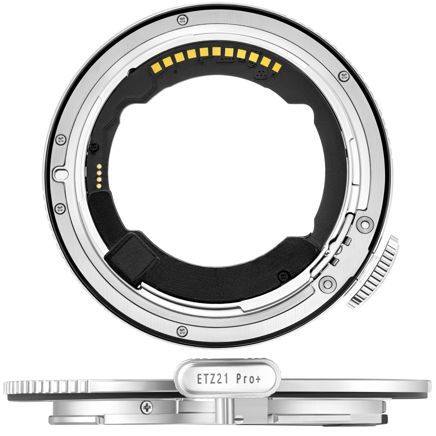 Megadap ETZ21 PRO+ Objektivadapter FE auf Z-Mount, Autofokus-Adapterring für E-Mount-Objektive an ZFC Z5 Z6 Z6II Z7 Z7II Z9 Z30 Z50 Kameras, verbesserte wetterfeste Version