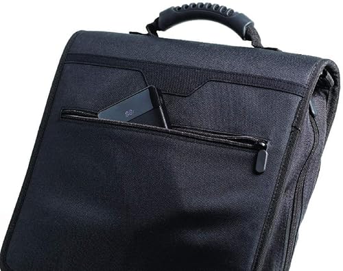 Miniatura 9 de Gearilla Carpeta grande de 3 anillos con cremallera, 3 pulgadas, opacada, carpeta de juntas tóricas con funda para tablet y laptop, se adapta a