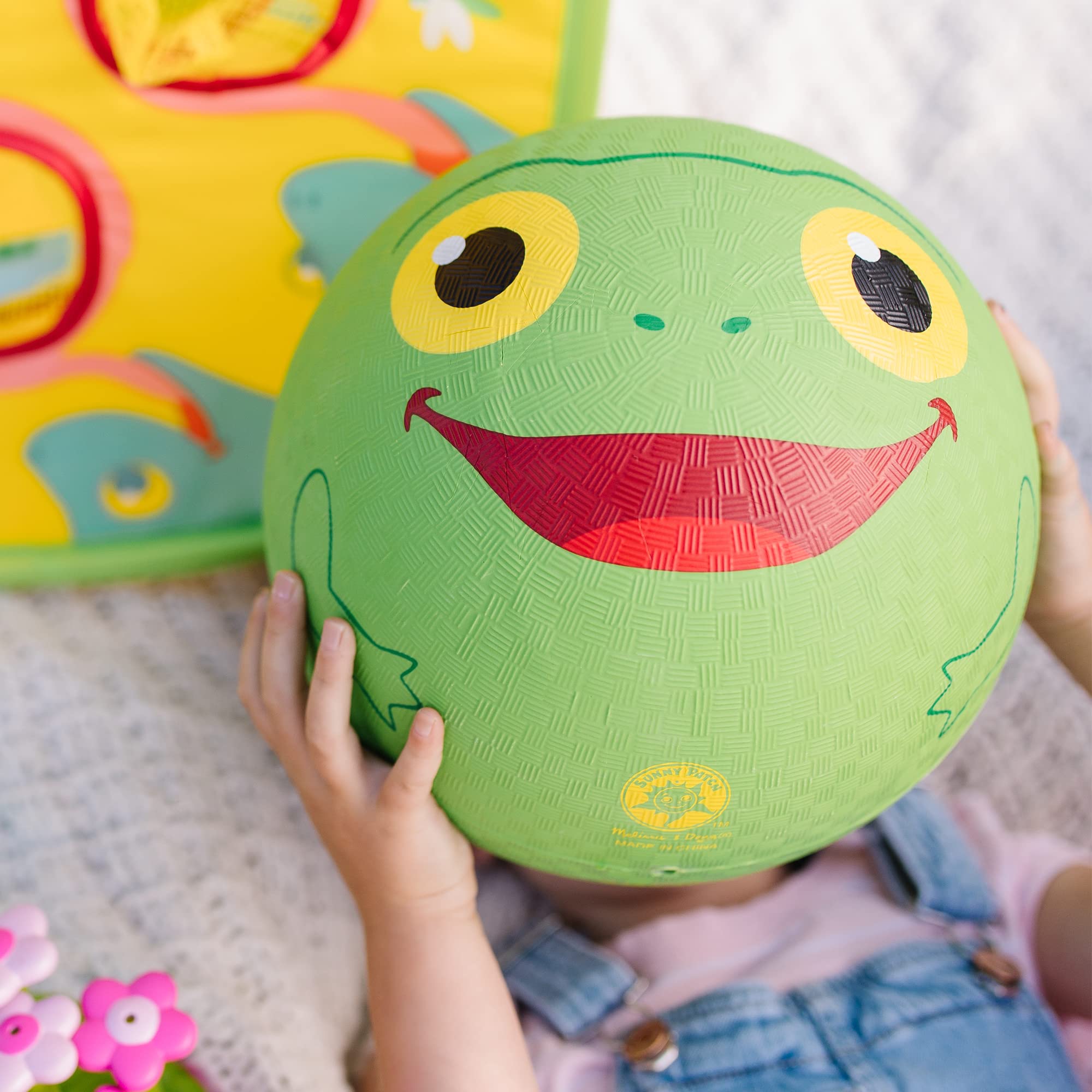 Melissa & Doug Bulk Froggy Kickball unaufgepumpt