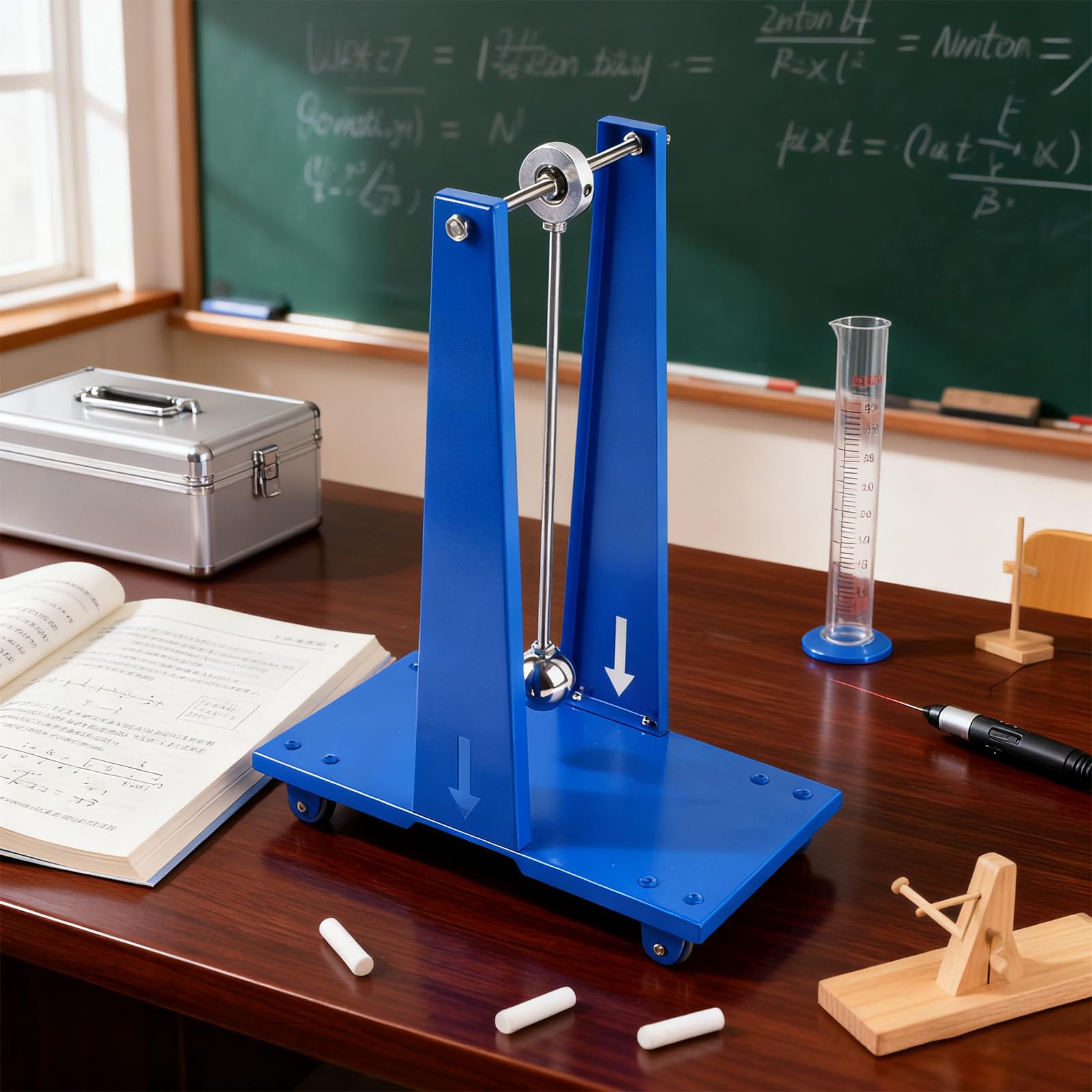 Dimostratore esperimenti conservazione del movimento rinculo per l ' educazione fisica per uso in laboratorio Apparecchio per la conversione ' energia Dispositivo accurato per la misurazione