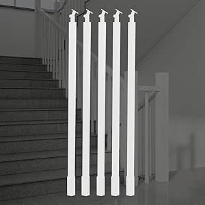 Amazon.com: Stair Railing Balusters Square, Tall 30 36 40 42 48 62 ...