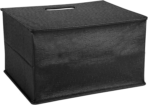 Miniatura 23 de HofferRuffer Soporte para cesta de revista, estante plegable para revistas, organizador de archivos de documentos, carpeta de archivos, organizador