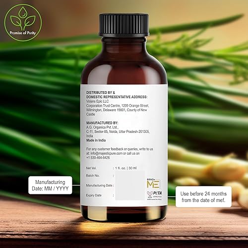 Miniatura 105 de Majestic Pure Aceite esencial de lavanda 100% puro para aromaterapia, masaje y usos tópicos, perfecto para difusor y difusor de aceites esenciales