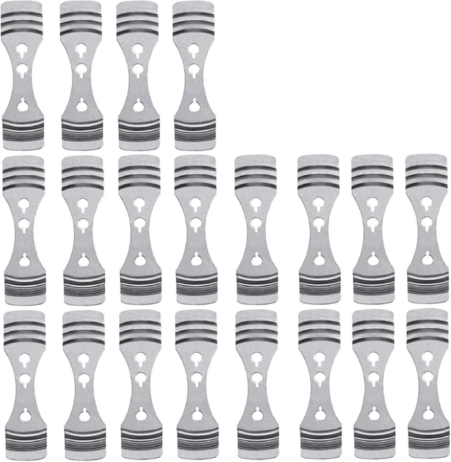 Candle Jars 50 Pcs Kitchen Accessories Metal Candle Wicks Holder Centering Device Making Kit Melt Core