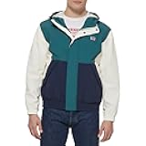 mens Levi's Men's Retro Color Block Windbreaker