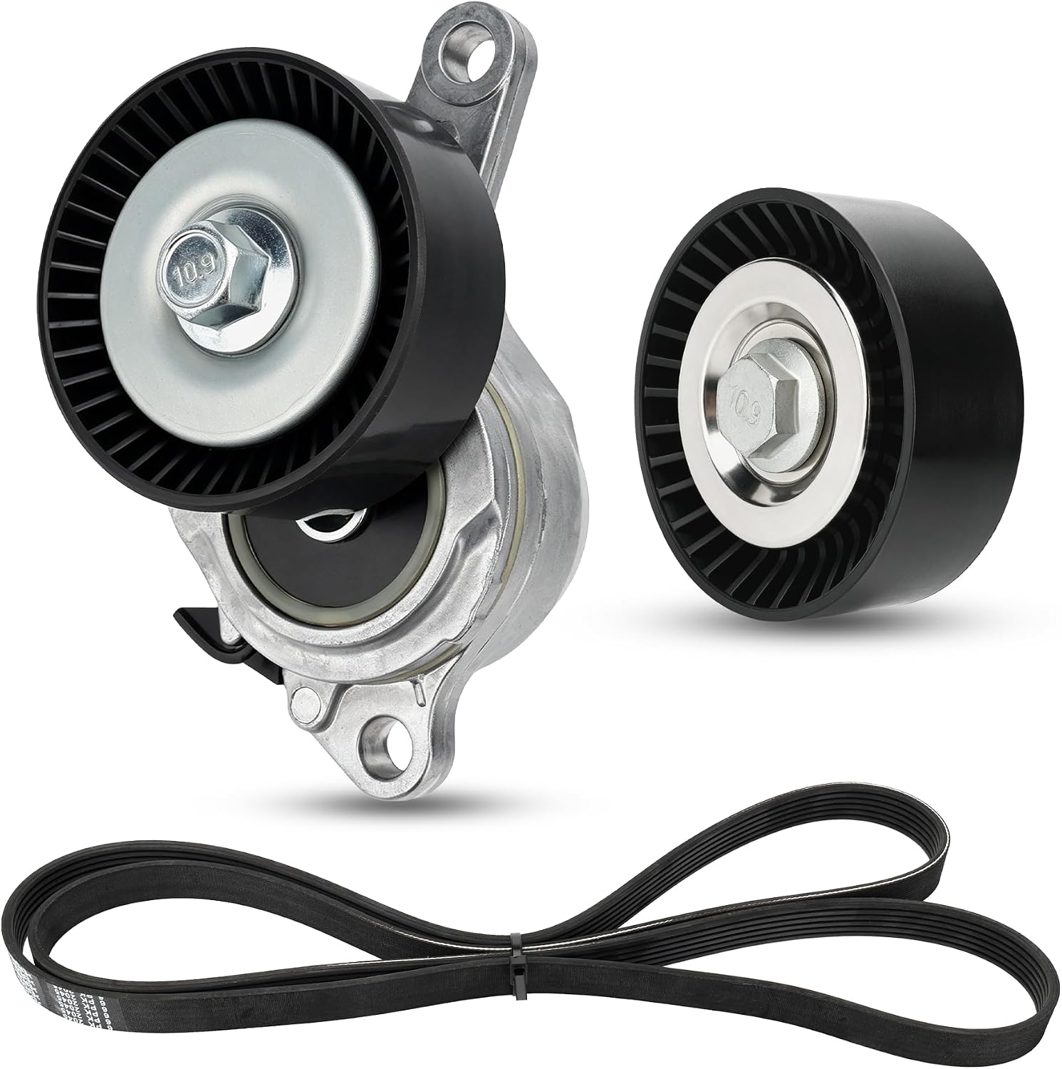 1754054L00 Serpentine Belt Kit with Tensioner & Idler Pulley for Suzuki