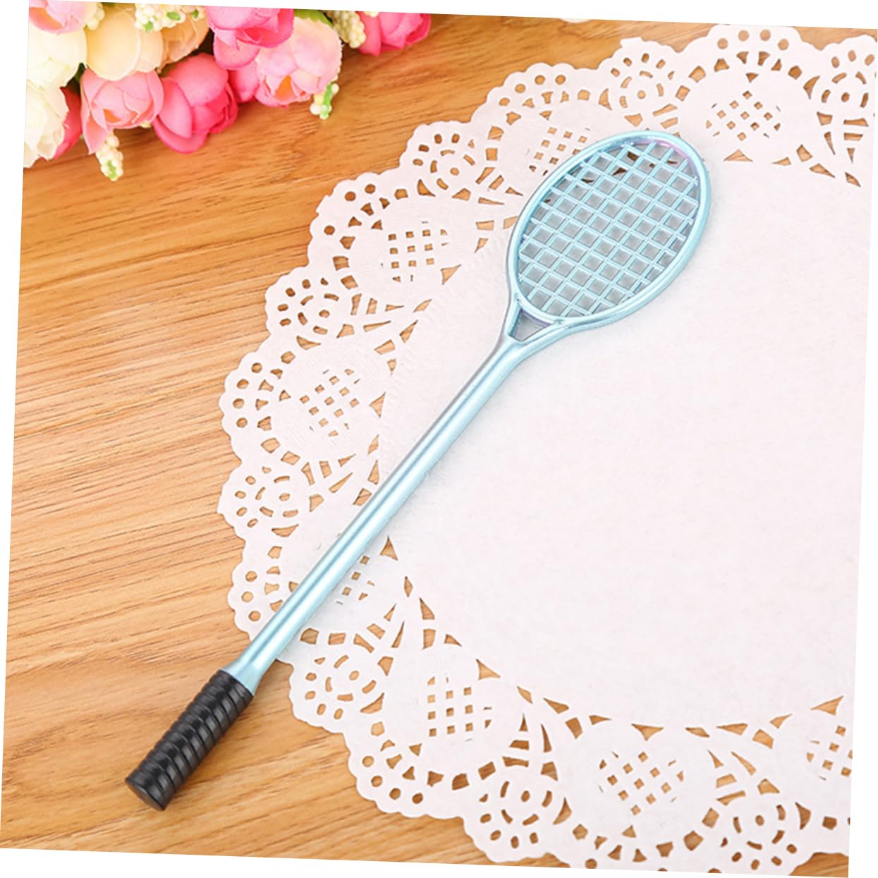 80pièces Stylo Gel Forme De Raquette Stylos Mignons à Encre Gel Pour École Et Bureau Pratique Et Amusant Pour Adultes