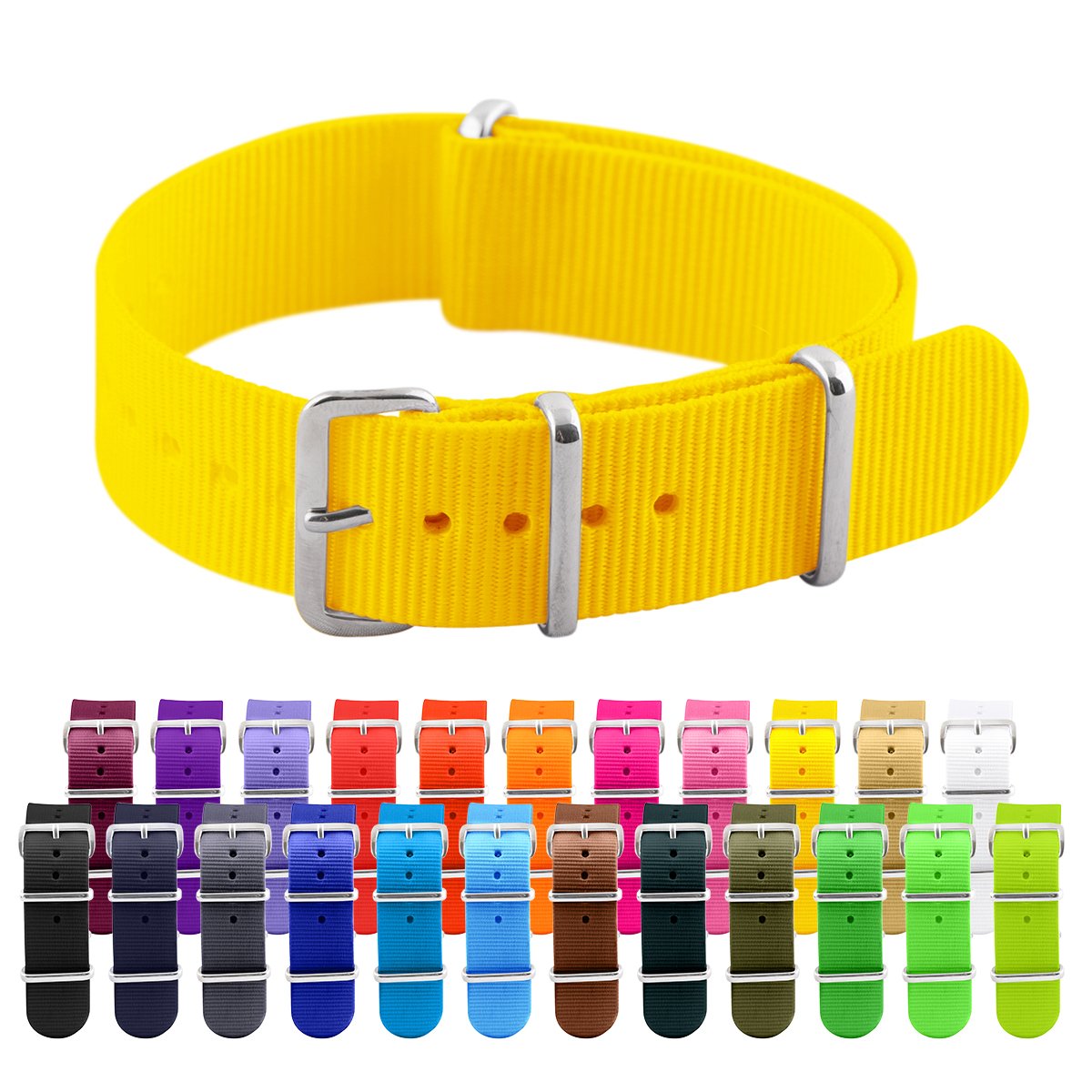 Clockwork Synergy® Classic Nylon Ballistic watch straps bands