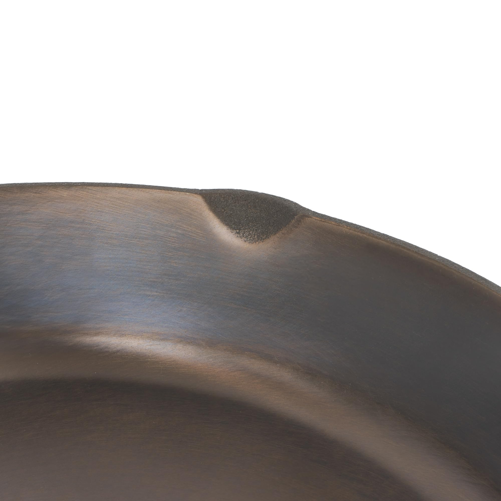 Mahlzeit Sartén de hierro fundido pulido con tapa, sartén con dos vertidos, tapa de la parrilla, sartén universal, sartén fundida pulida, sartén con tapa, borde alto (29,5 cm de diámetro)