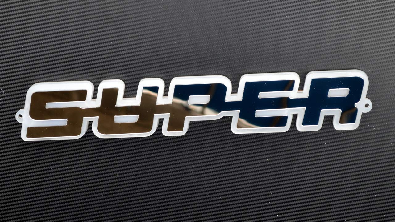 24/7Auto 24 V zewnętrzny SUPER szyld dla wszystkich ciężarówek serii Scania (biały)