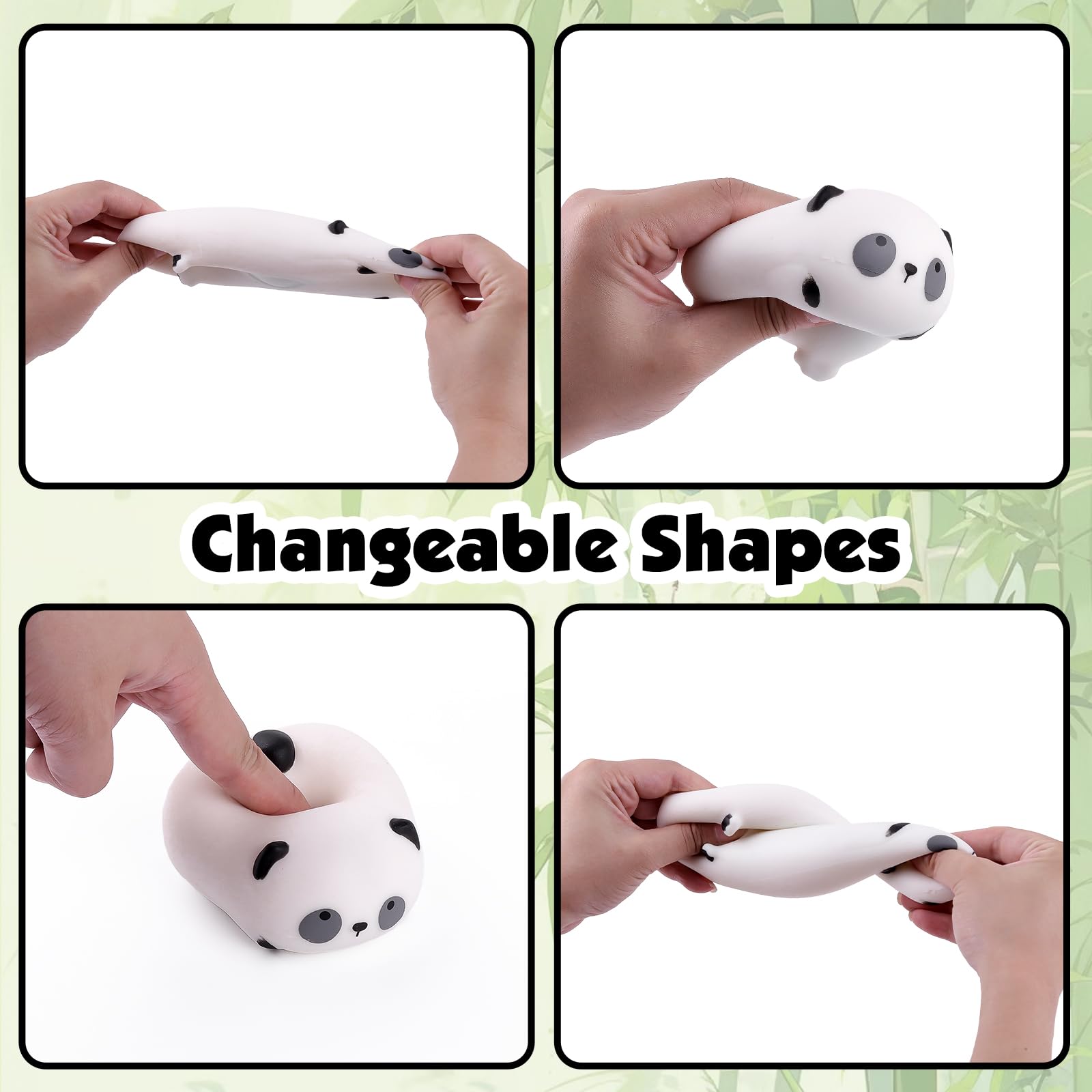 Rekbare dieren stressbal - 1 exemplaar - Stressbal voor de hand - Wilde dieren