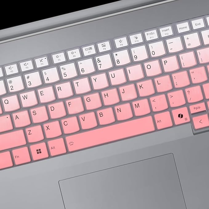 Funda de Teclado para Lenovo ThinkBook 16 2025 2024 2023 - Silicona - Rosa Degradado miniatura 3