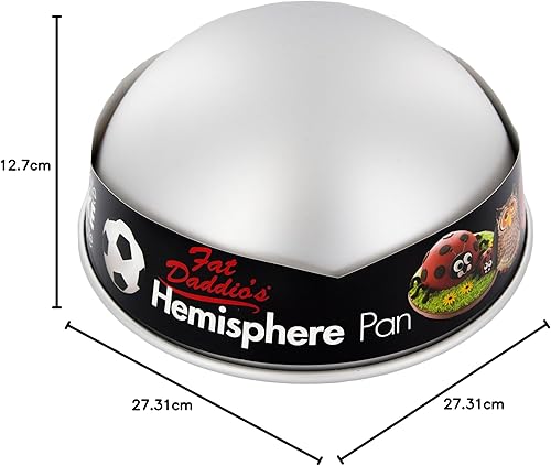 Miniatura 10 de Fat Daddio - Moldes para pasteles con forma de semiesfera
