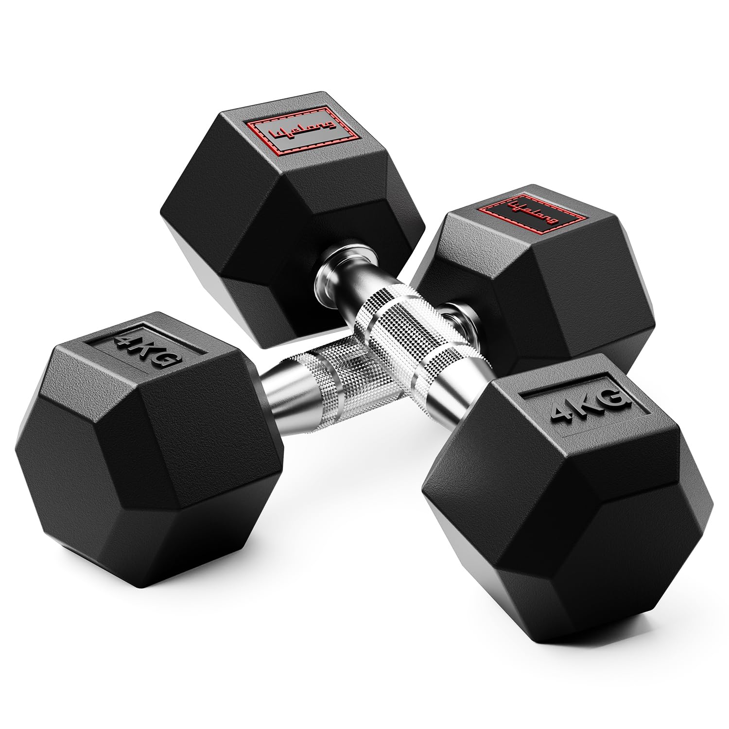 Lifelong Hex Dumbbells - Home Gym Fitness -15