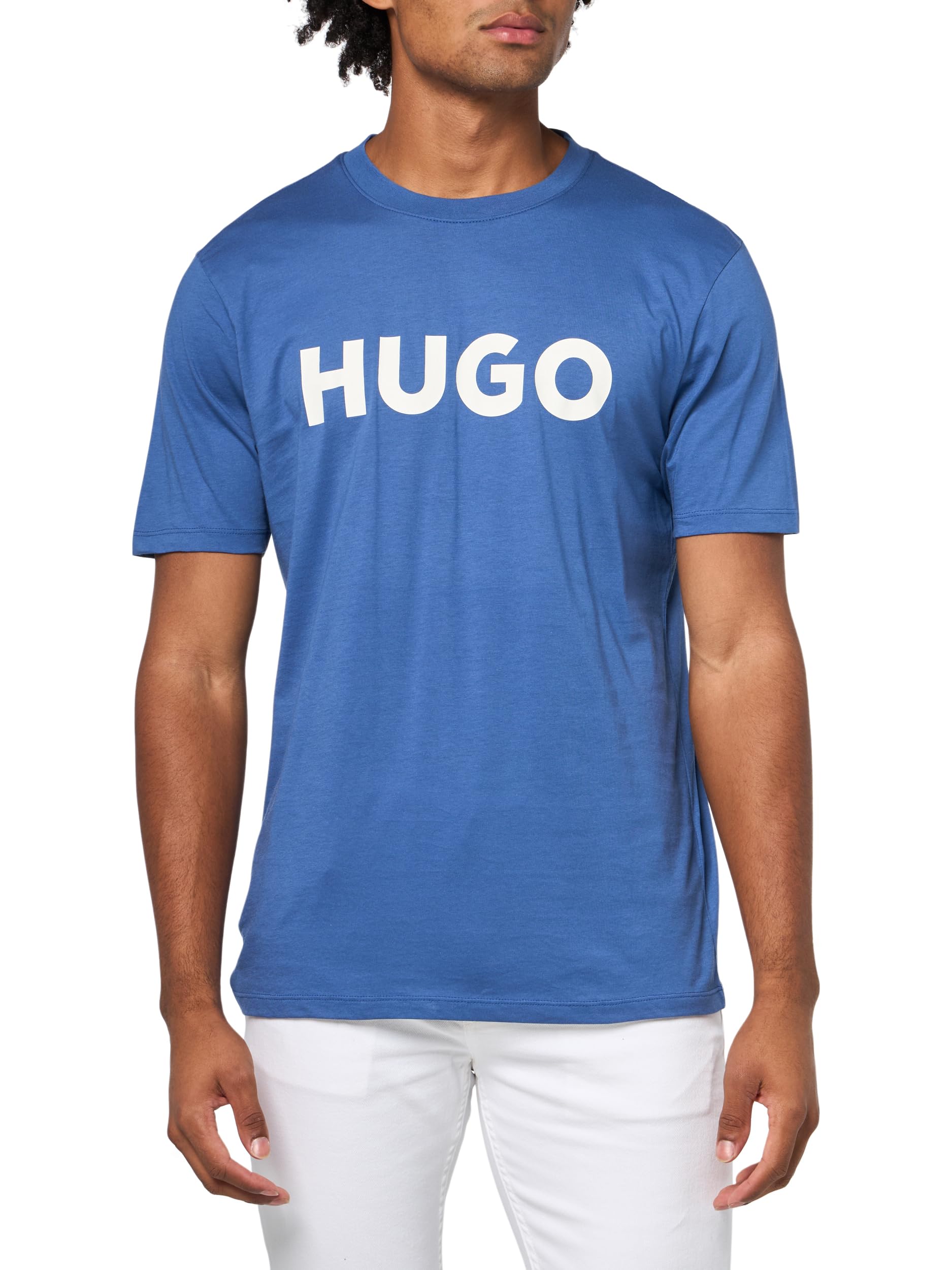 Hugo Mens Print Logo Short Sleeve T-Shirt